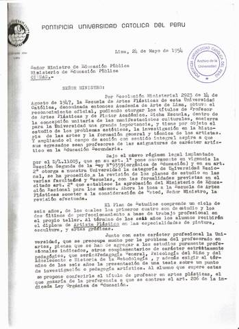 Rector de la PUCP, Fidel Tubino, dirige carta al Ministro de Educación Pública