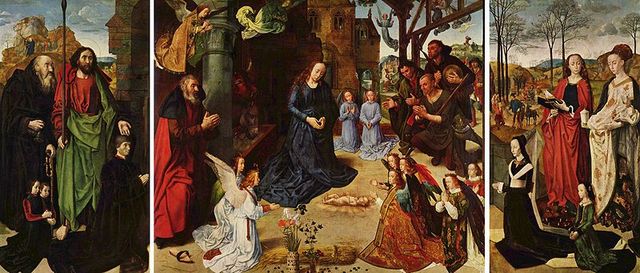 Hugo van der Goes. Portinari altar.