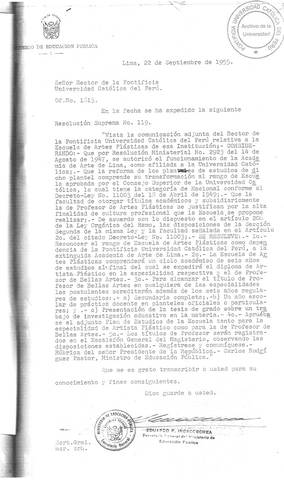 Resolución Suprema N° 119