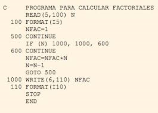lenguaje fortran o ensamblador