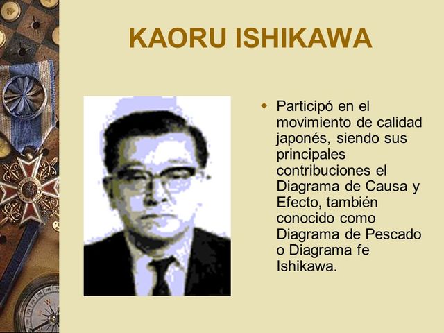 CÍRCULOS DE CONTROL DE CALIDAD "Kaoru Ishikawa"