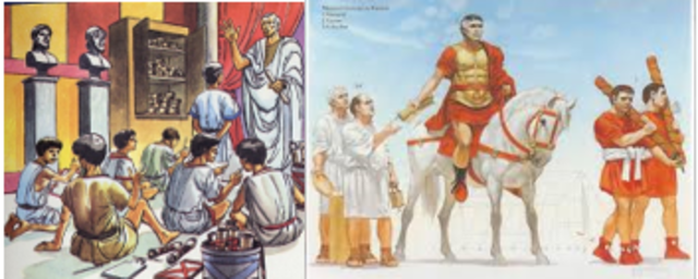 Pensamiento pedagógico romano