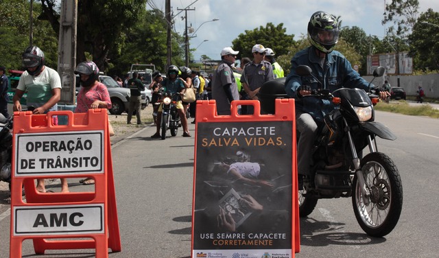 Início do Esforço de Vigilância e a Operação de Fiscalização do Uso do Capacete