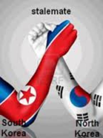 Korean War stalemate
