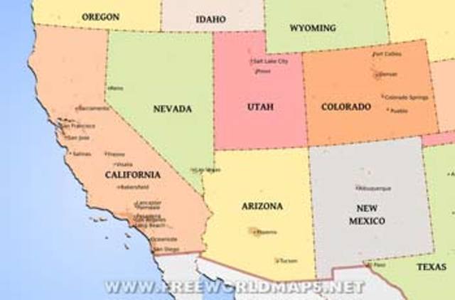 Walls wander the southwest