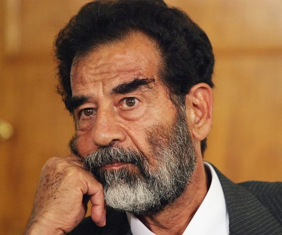 Saddam Hussein found guilty
