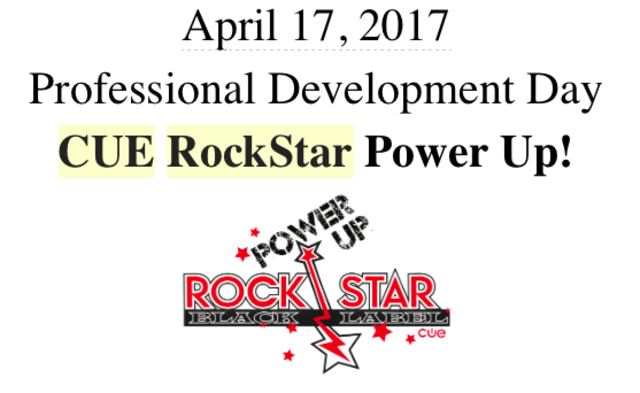 PBL/Technology Training at CUE Conference