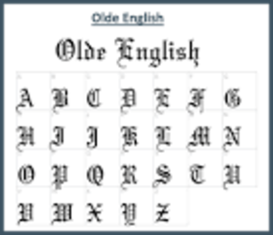 History of Old English