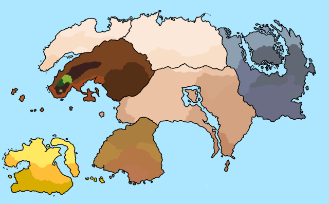 Statistics: Skin tone map of Tamriel