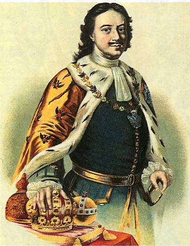 Воцарение Петра