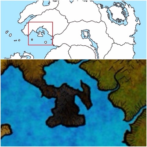 Unique geography: Hnes Rax Peninsula