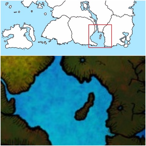 Unique geography: Topal Island