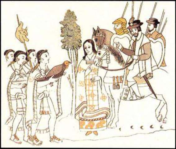 Triunfo de los españoles