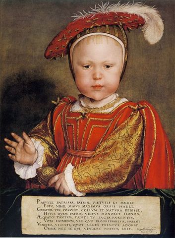 Hans Holbein noorem. Edward VI.
