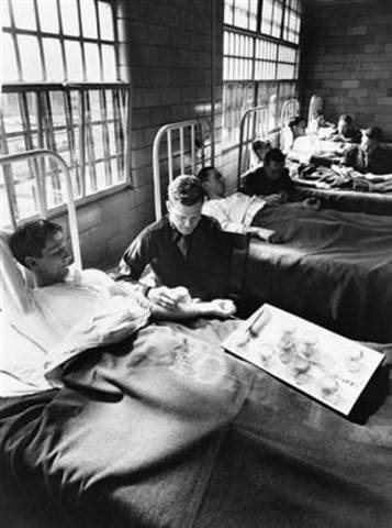 Malaria ward in Statesville Penitentiary