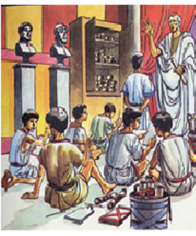 EDUCACIÓN ROMANA