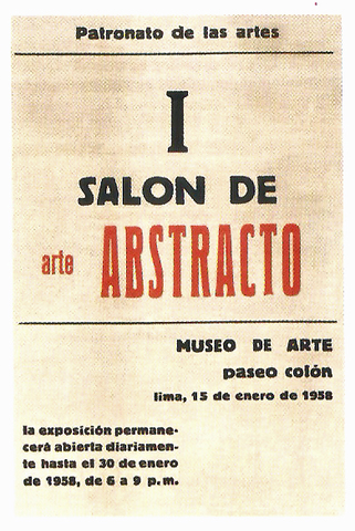 I SALÓN DE ARTE ABSTRACTO