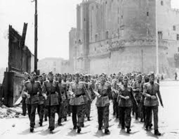 Allied forces & the Whites