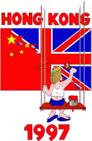 Hong Kong hand over