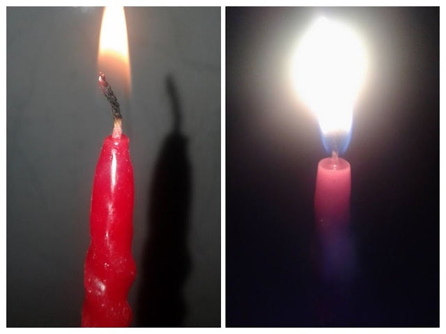 1850 °K - Luz de una vela