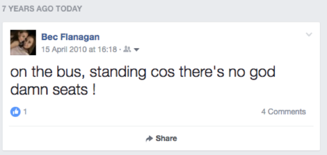 Writing Tool: Facebook & Social Media