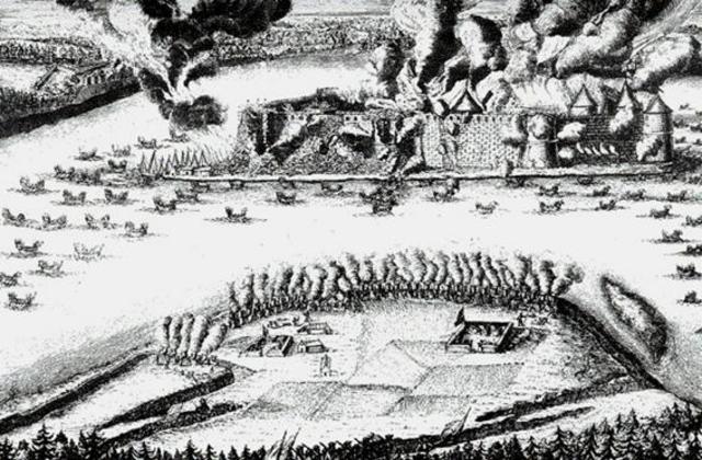 Овладение русскими войсками Нотебургом.