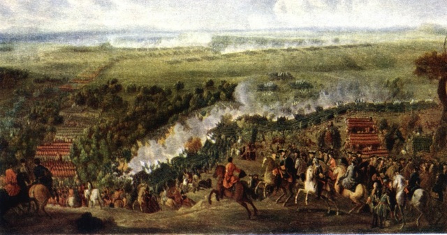 Разгром Петром I шведского корпуса Левенгаупта у деревни Лесной