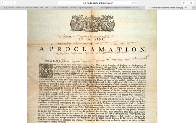 Proclamation of 1763