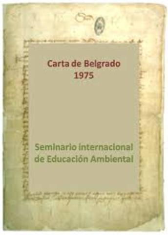 Orígenes de la Educación Ambiental timeline  Timetoast timelines