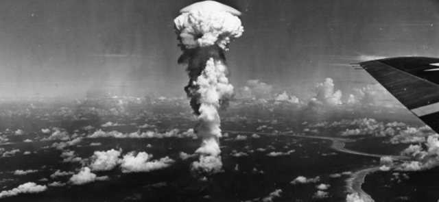 First Atomic Bomb dropped