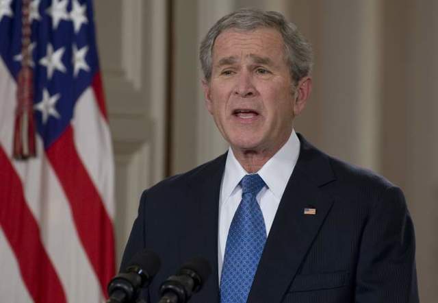 obama elected bush bids farewell