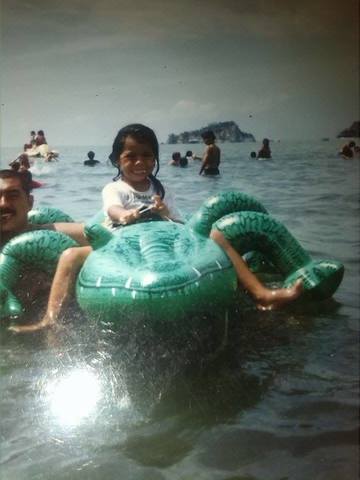 mi primer ida al mar