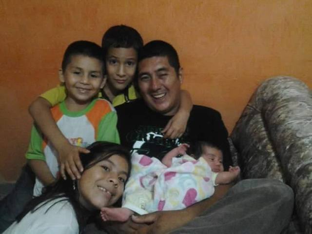 nacimiento de mi hermana Naila