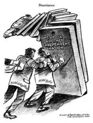 Eisenhower's explains his "domino theory"