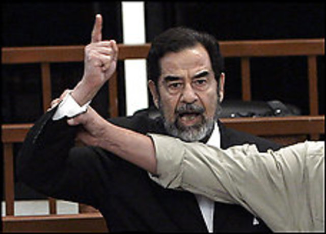 Saddam Hussein Sentenced To Death By Hanging