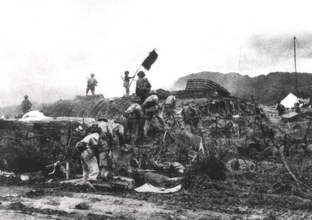 Dien Bien Phu is overrun by the Vietminh