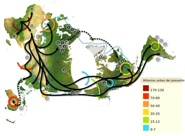 Migraciones prehistóricas de Homo sapiens