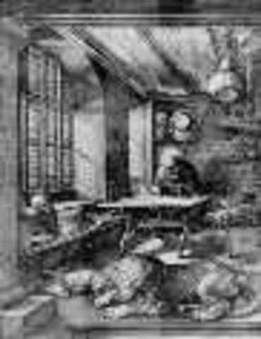 Albrecht Dürer. Püha Hieronymus (Saksa)