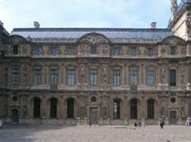 Prantsusmaa "Lovre'i lossi fassaad"