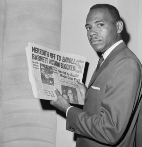James Meredith enrolls in Ole Miss