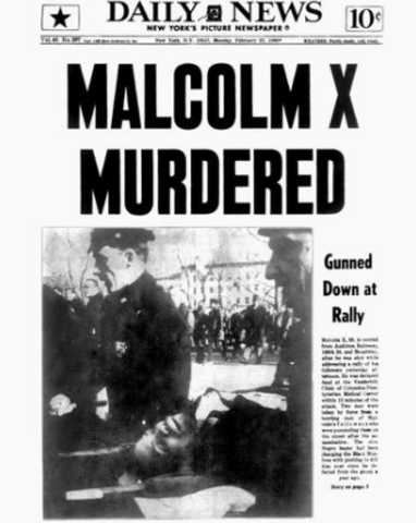 Malcom X Assasinated