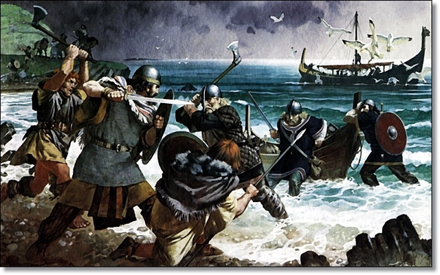 Invasiones de los anglosajones y los jutos contra Inglaterra