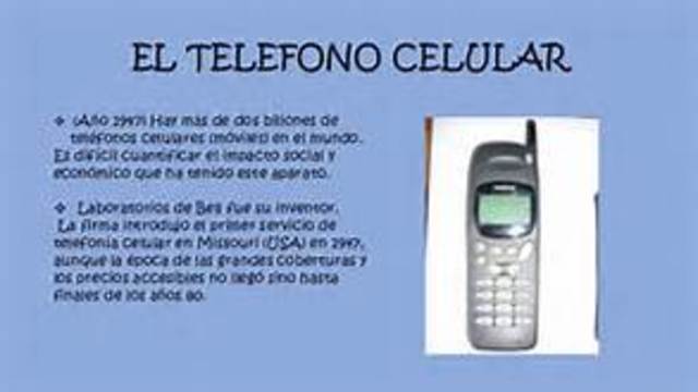 el celular