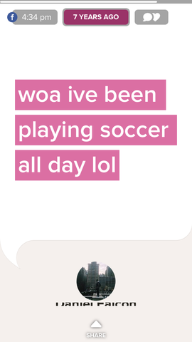 My Early Facebook Statues