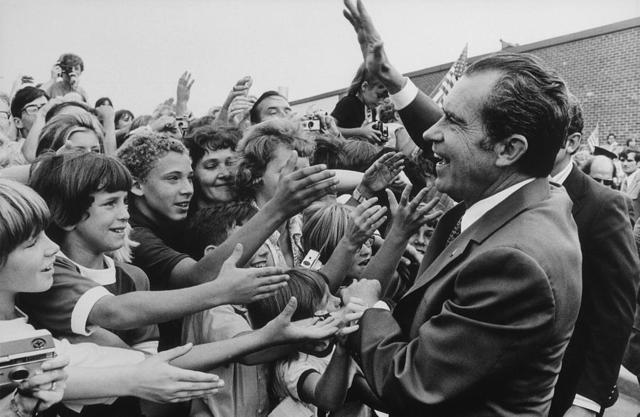 Richard M. Nixon is reelected