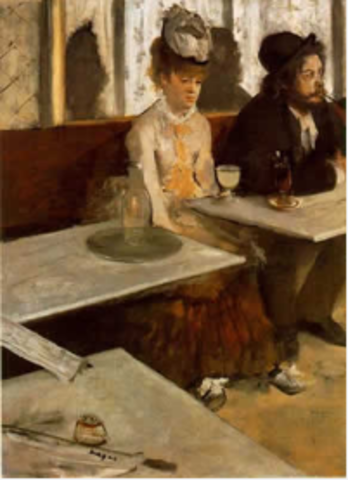 L'absinthe (Absinthe Drinkers)