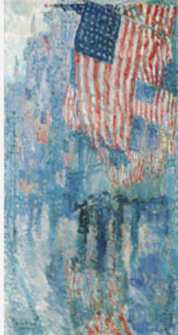 The Avenue in the Rain