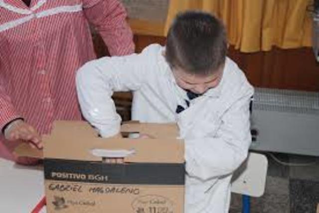 Niños con discapacidad visual