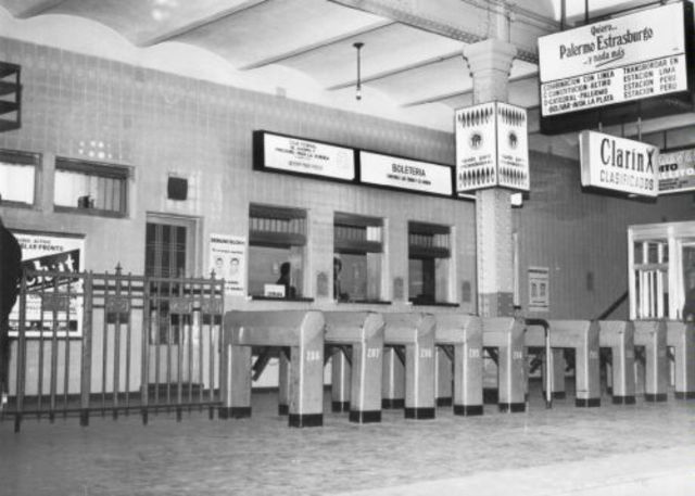 Inaguracion linea A primera junta