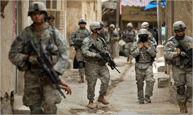 New troops are sent to Iraq